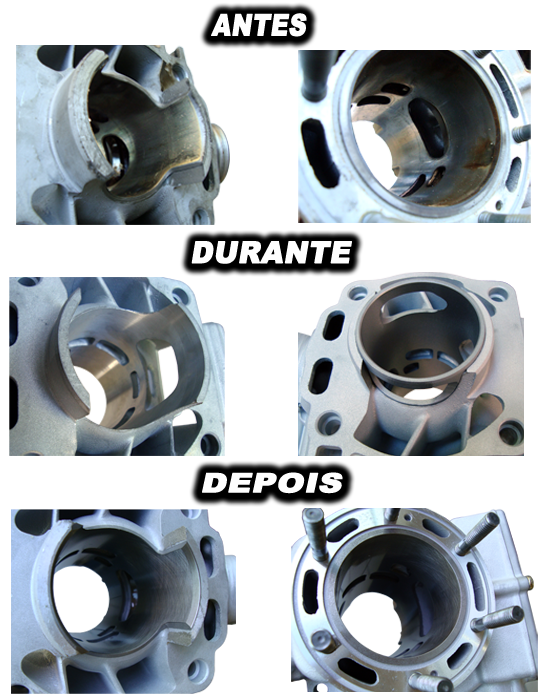 ENCAMISAMENTO DE CILINDROS PARA MOTOS ESPECIAIS E 4 TEMPOS. – Master & Cia